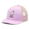 Tiny Llama Trucker Hat - Kids', Orchid Bloom