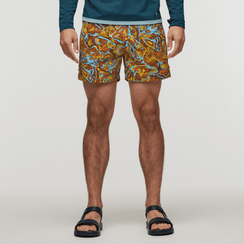 Brinco Short - Print - Men's, Blue Sky/Sunset, Model Kellan