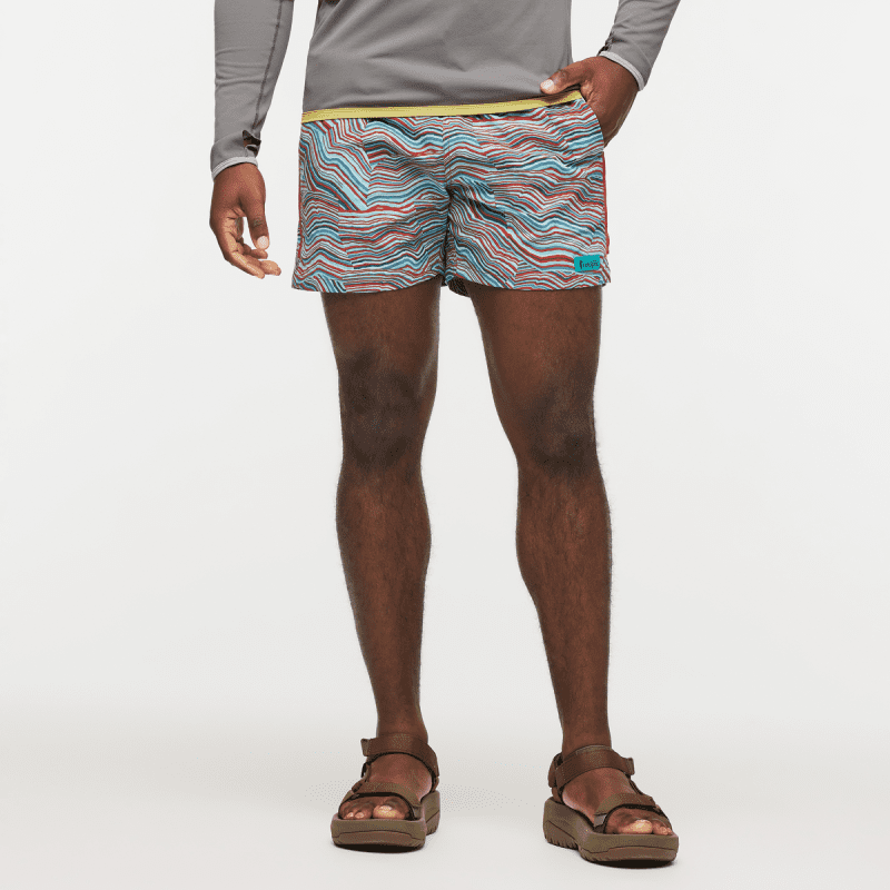 Brinco Short - Print - Men's, Magma/Coastal, Model Jeremy