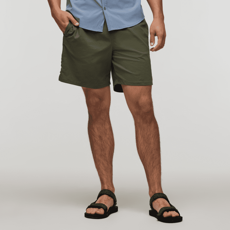 Brinco 7 Inch Short - Solid - Men's, Fatigue, Model Kellan