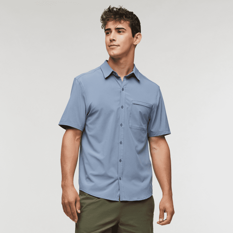 Cambio Button Up Shirt - Men's, Tempest, Model Kellan