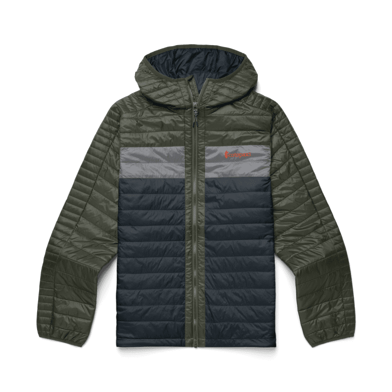 Capa Insulated Hooded Jacket - Men's, Fatigue/Black