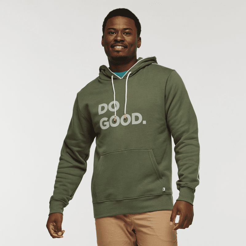 Do Good Pullover Hoodie - Men's, Fatigue, Model Jeremy