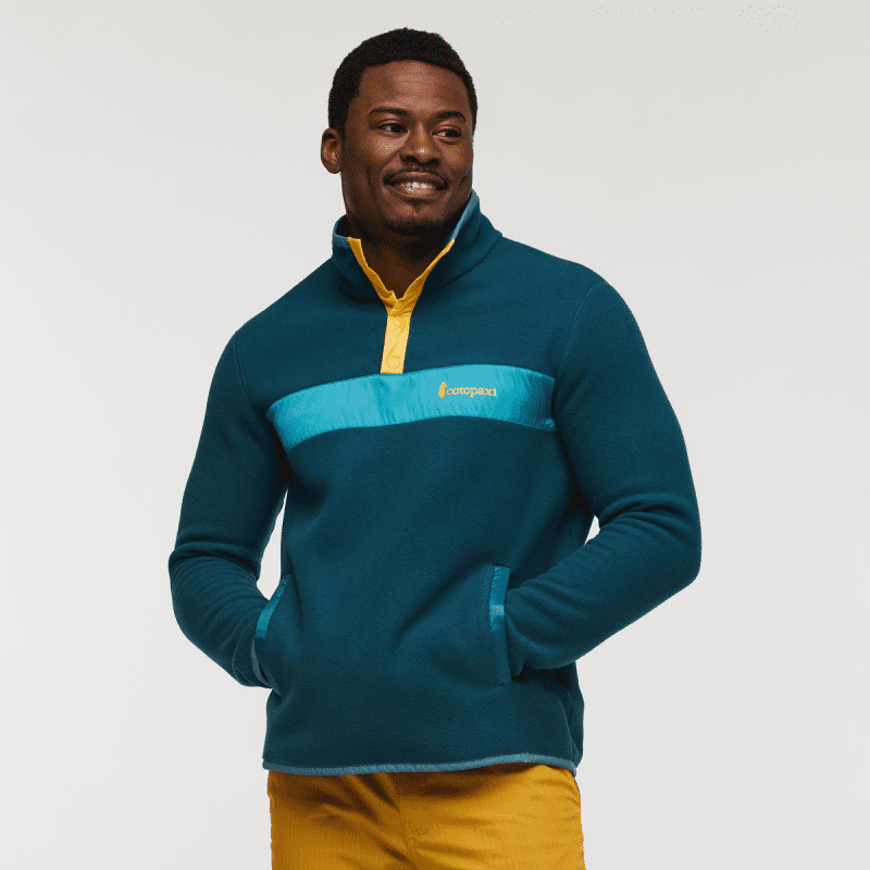 Teca Fleece Pullover - Men's, Mindo, Model Jeremy