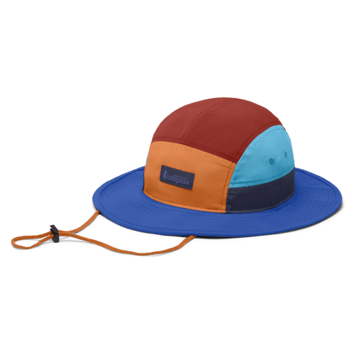 Tech Bucket Hat, Tamarindo/Scuba Blue