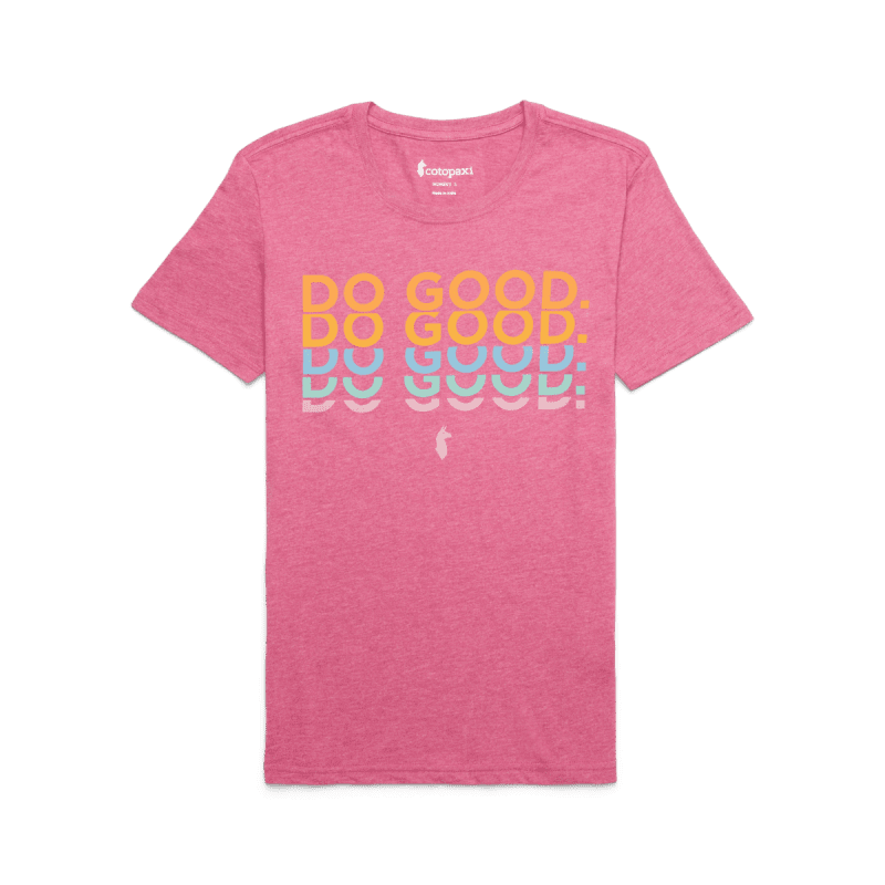 Do Good Repeat T-Shirt - Women's, Sangria