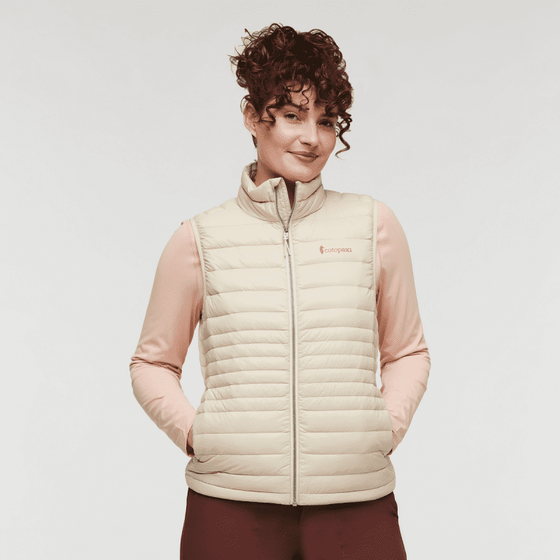 Fuego Down Vest - Women's, Cotopaxi Cream, Model Courtney