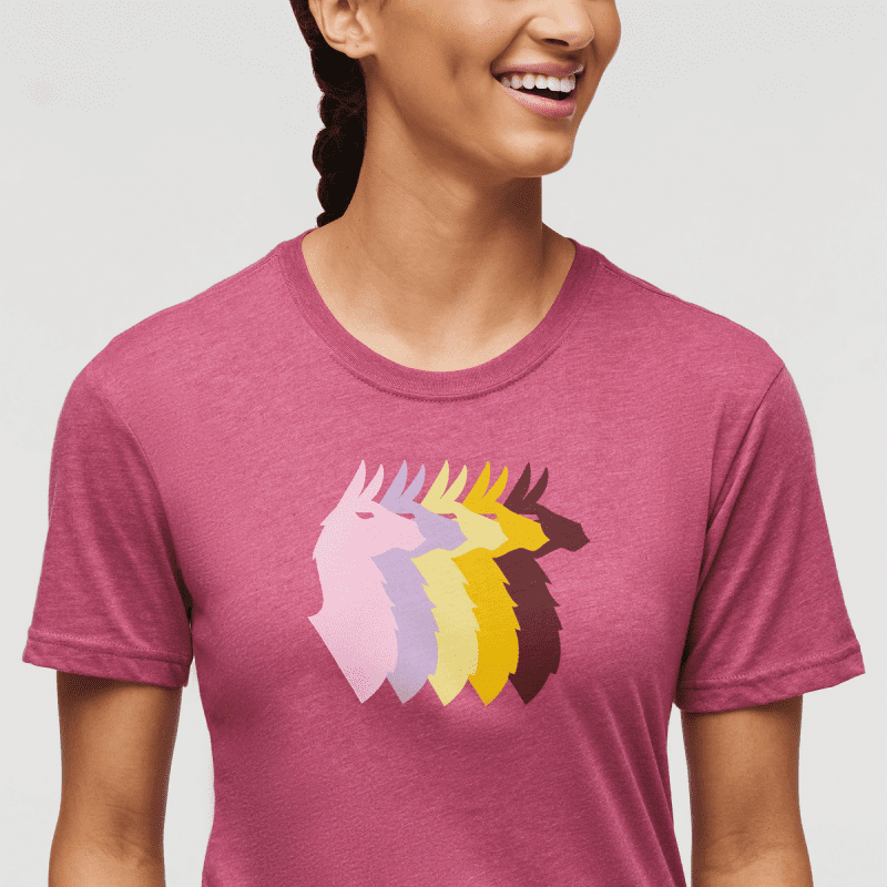 1200x1200png S24WLlamaSequenceTShirtSangria 5