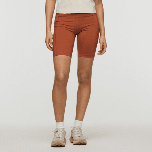 Muevo Bike Short - Women's, Faded Brick, Model London