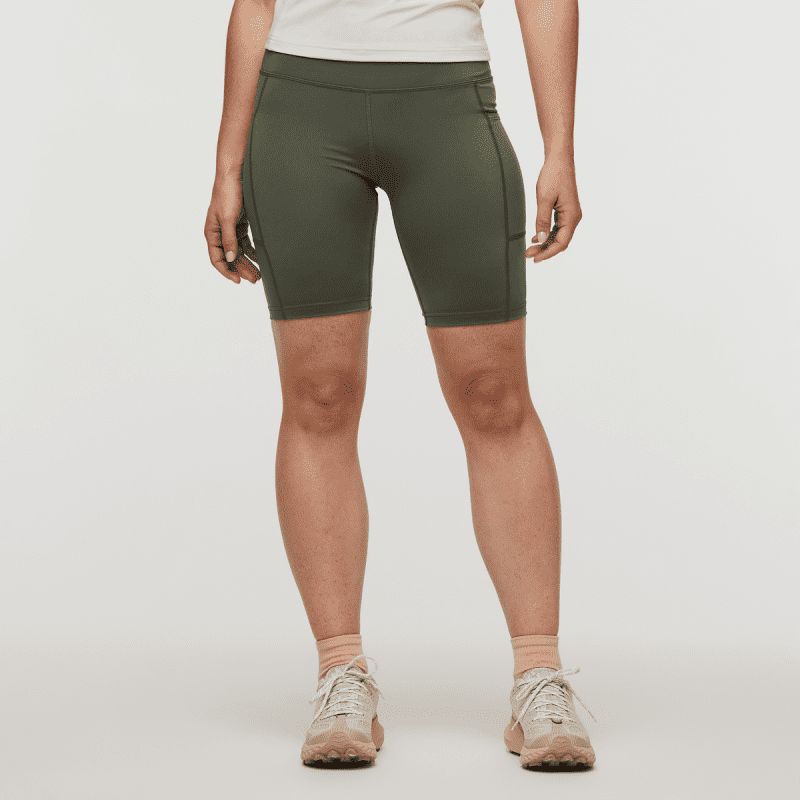 Muevo Bike Short - Women's, Fatigue, Model Aya