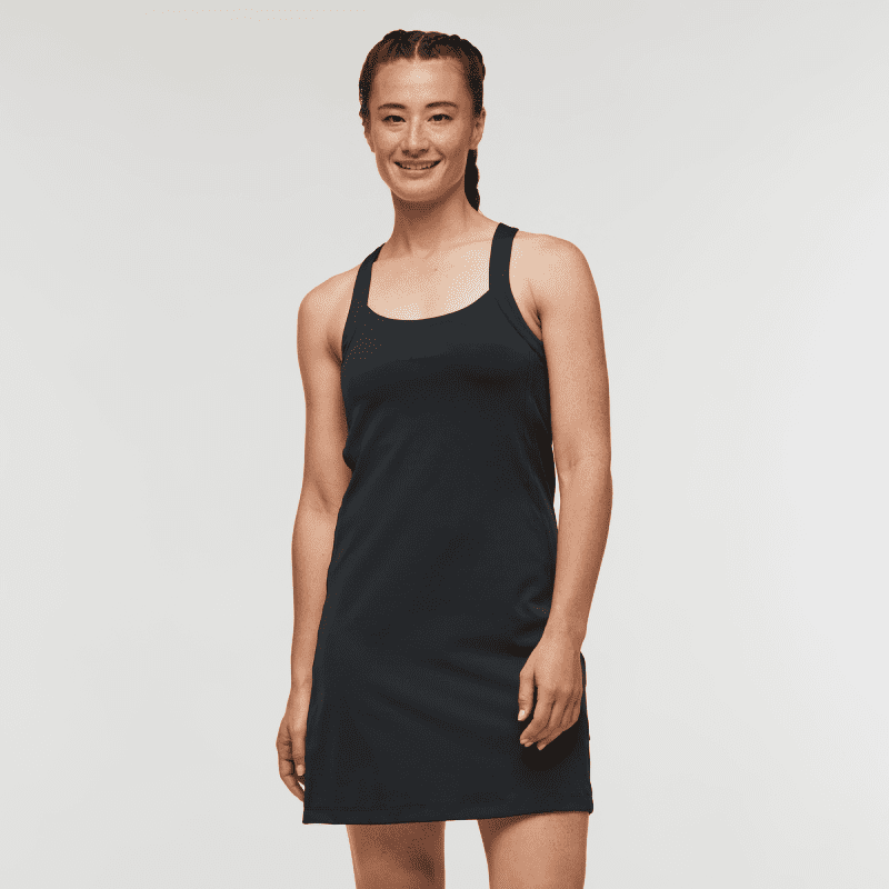 Muevo Dress - Women's, Cotopaxi Black, Model Aya