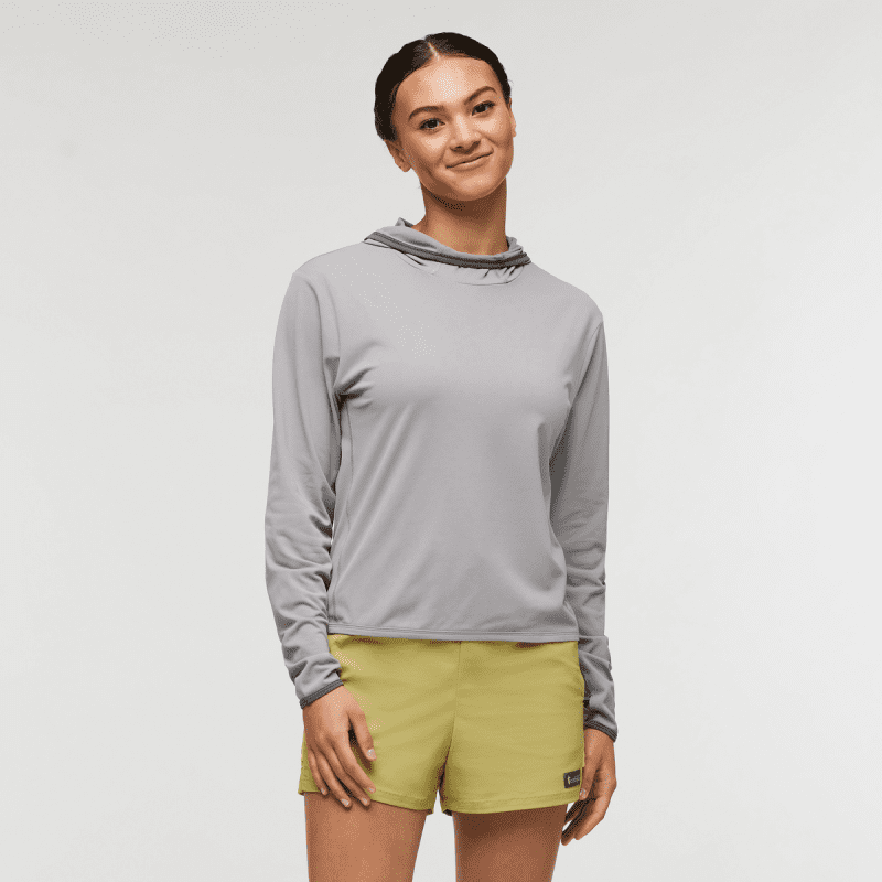 Sombra Sun Hoodie - Women's, Smoke, Model London