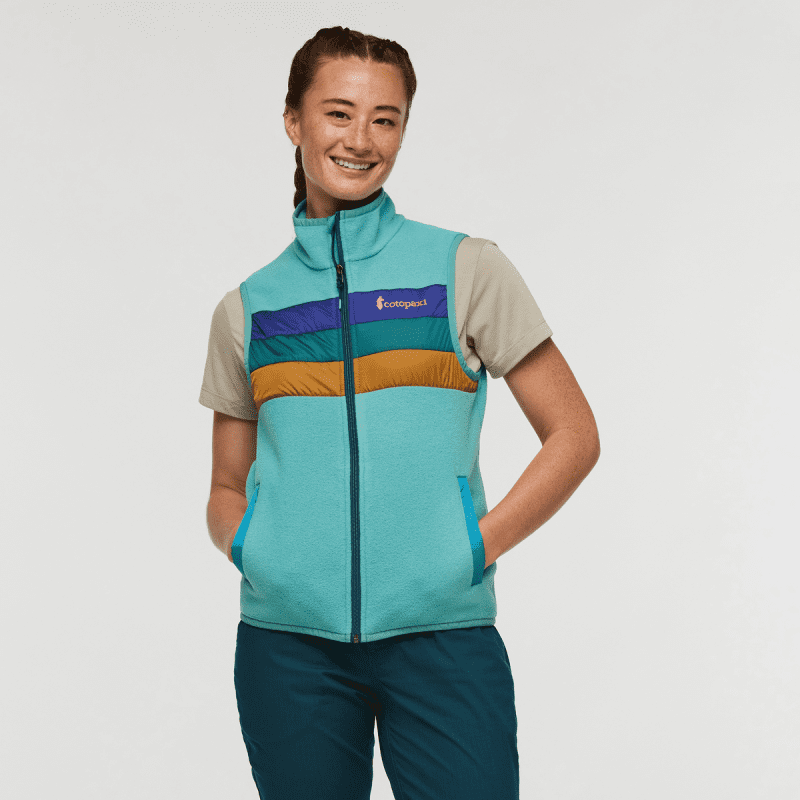 Teca Fleece Vest - Women's, Departures, Model Aya