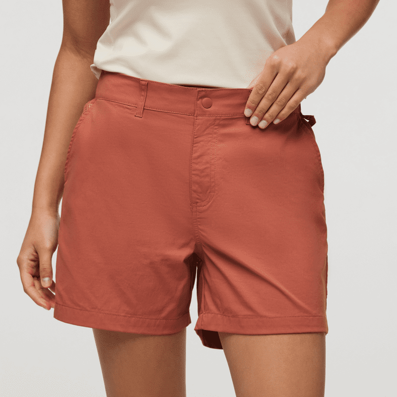 Tolima Short - Women's, Faded Brick, Model Courtney