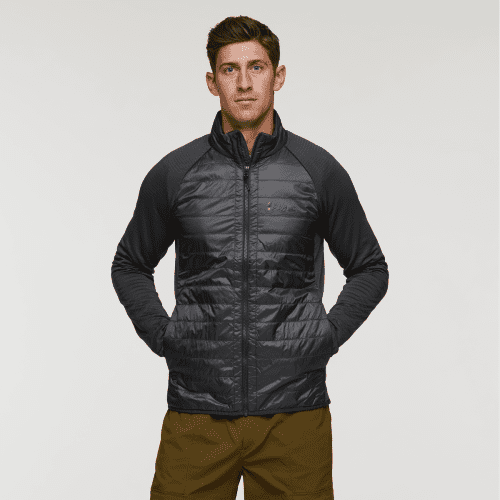 Capa Hybrid Insulated Jacket - Men's, Charcoal, Model Jackson