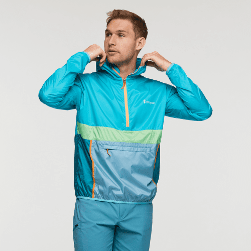 Teca Half-Zip Windbreaker - Men's, Wind Turbine, Model Maxwell