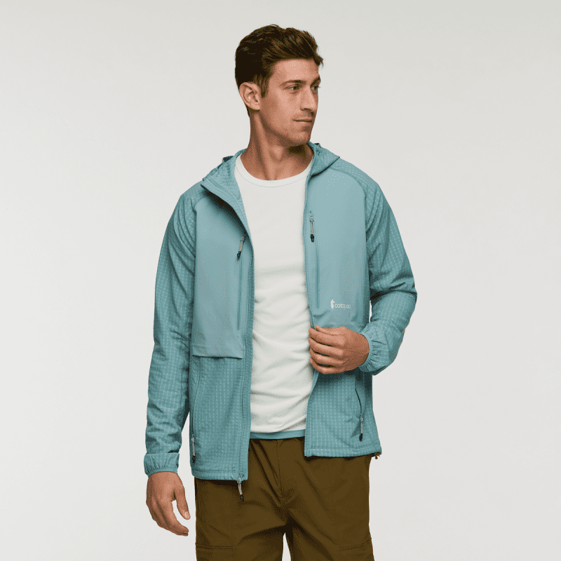 Yermo Hooded Jacket - Men's, Bluegrass, Model Jackson