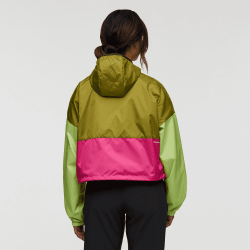 1200x1200png S25WTecaWindbreakerCropJacketGreenJuice 06