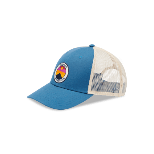 Sunny Side Trucker Hat, Denim