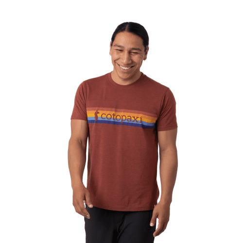 On The Horizon T-Shirt - Men's, Rust