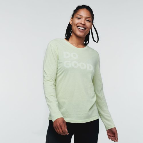 Do Good Long-Sleeve T-Shirt - Women's, Lichen