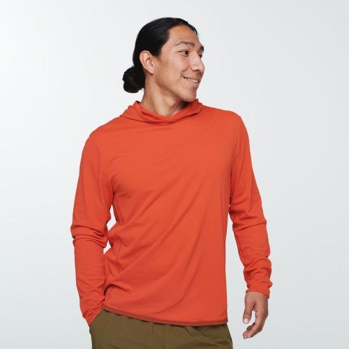 Sombra Sun Hoodie - Men's, Canyon, Model Mario