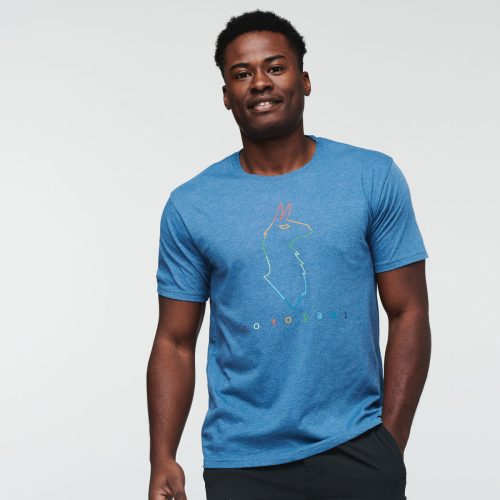 Electric Llama T-Shirt - Men's, Denim