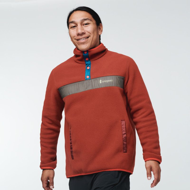 Teca Fleece Pullover - Men's, Morocco, Model Mario